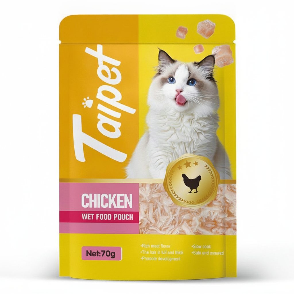 Taipet Wet Cat Food with Chicken 70 g
