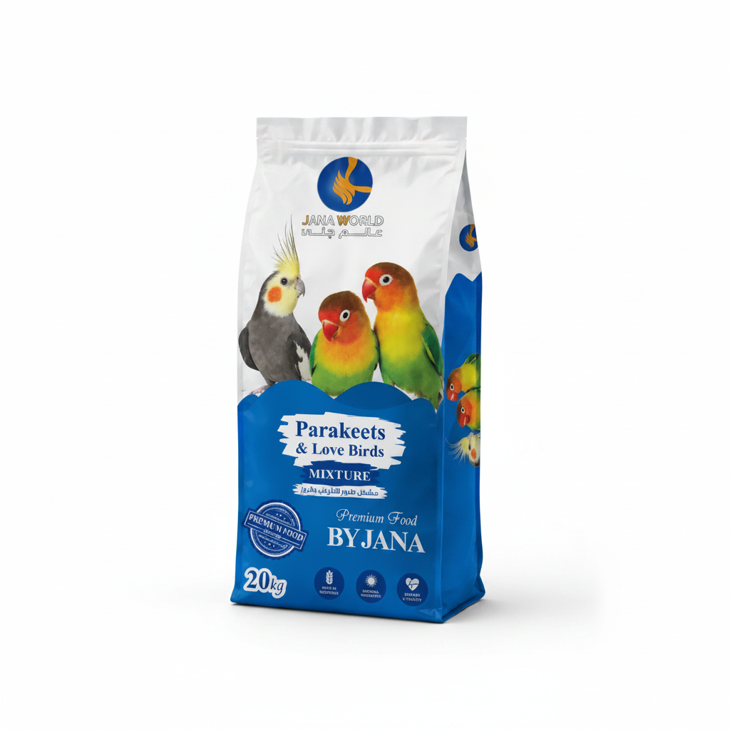 Jana World Cockatiel & Lovebird Seed Mix  20kg