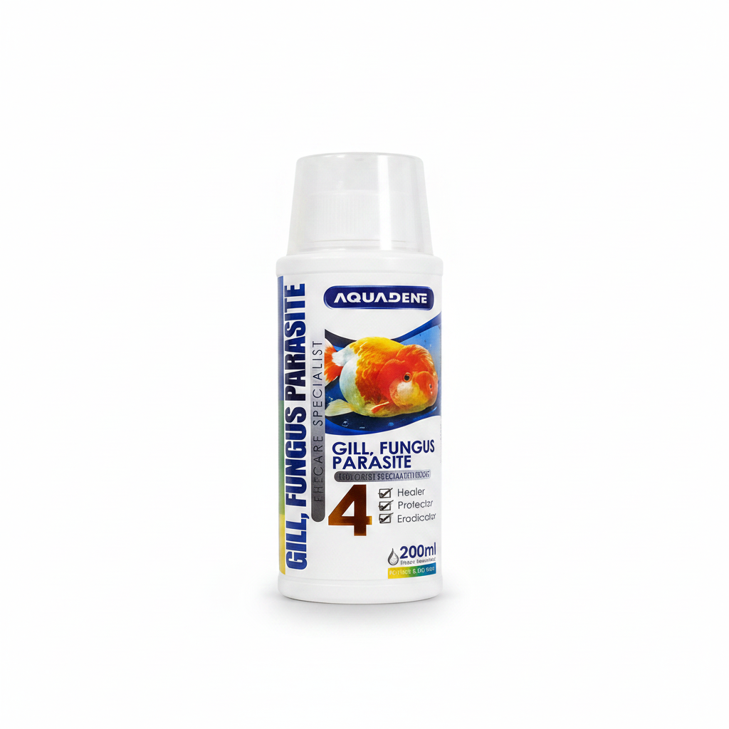 Aquadene Aquarium Fish Treatment for Parasites & Fungal Infections No. 4 - 200 ml