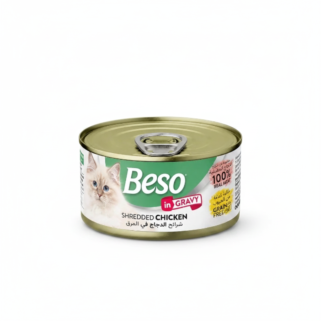 Beso Adult Cat Wet Food with Chicken in Gravy 85 g