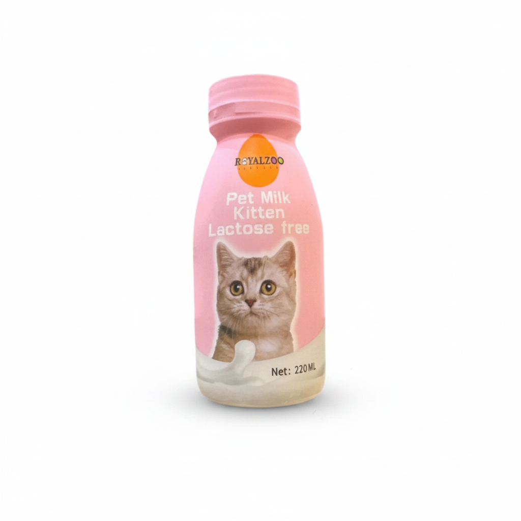 RoyalZoo Lactose-Free Milk for Kittens & Nursing Cats  220ml